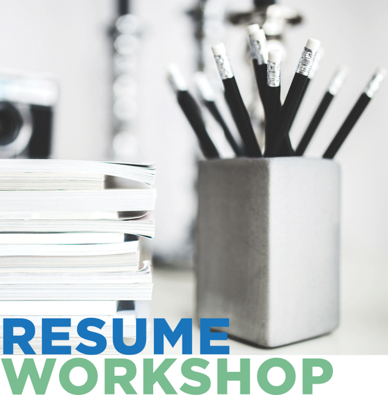 resume writing workshop activities